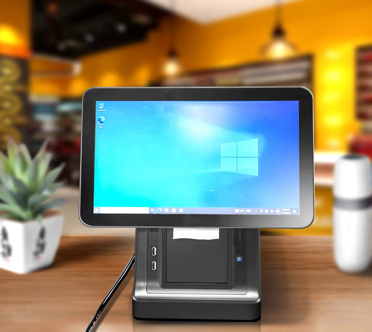 15.6" Dual-Screen POS System w/ Printer 15.6" Dual-Screen POS System w/ Printer