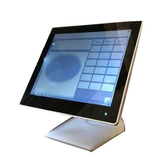 15 " Squre POS OA-9000 White color touch scree POS system 