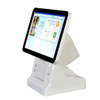 15.6 Inch Touch Touch Terrminal Dual Screen POS System with Printer