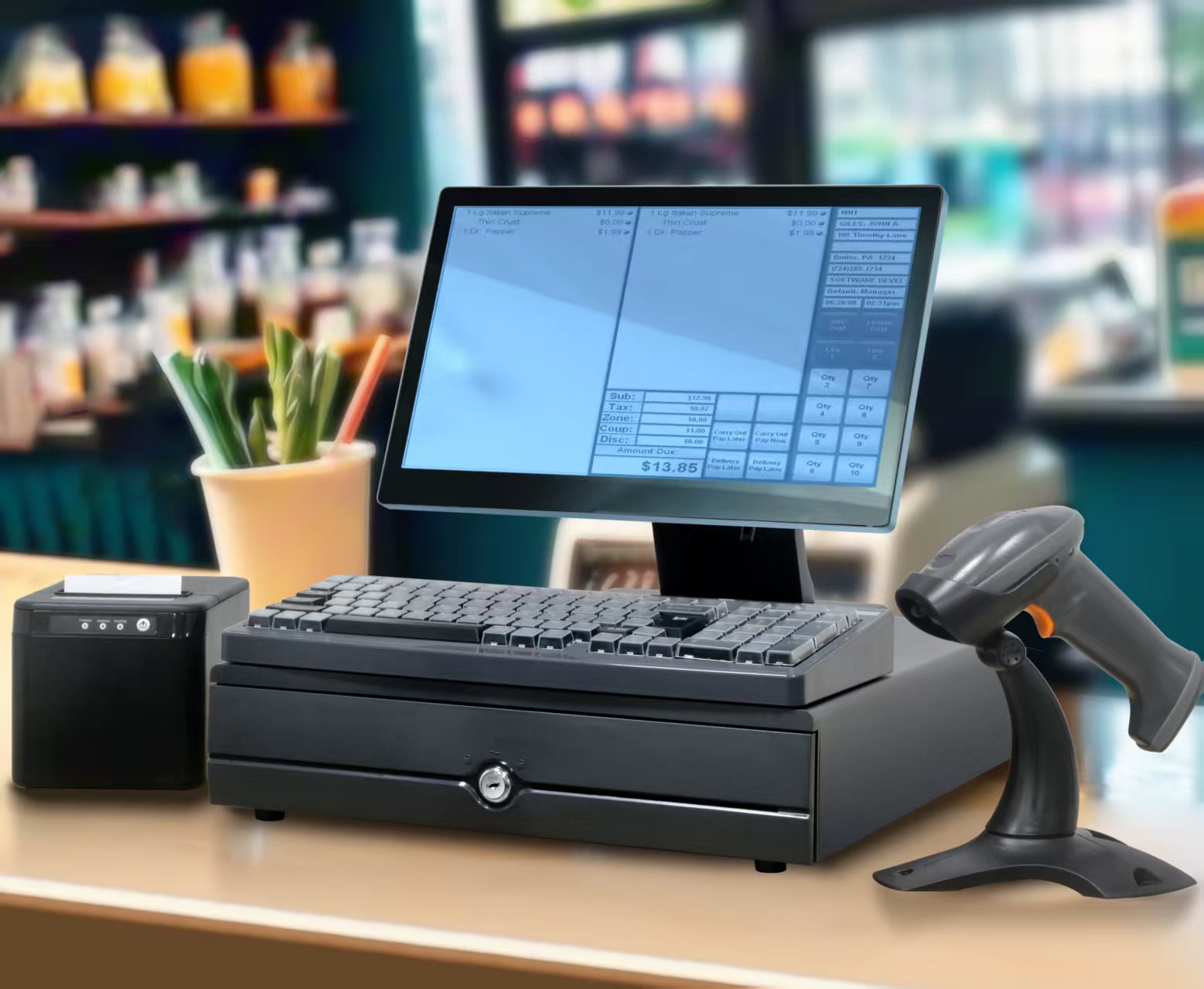 Hot OAWELL OEM POS Square 15