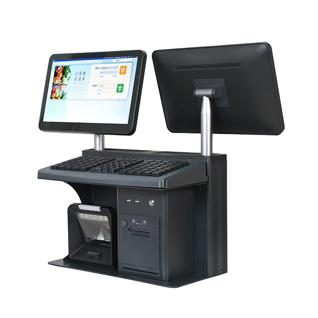 OA-1000S Quality Aluminum Supermarket All in One POS system machine