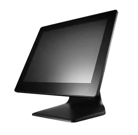 Good price 15" inch capactive touch screen POS system in Glossy black color 